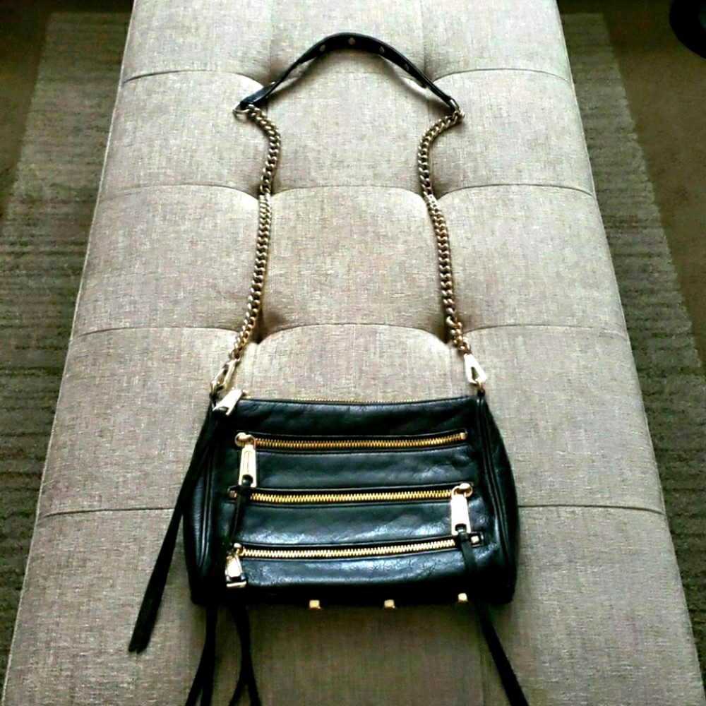 REBECCA MINKOFF Black Mini Bag